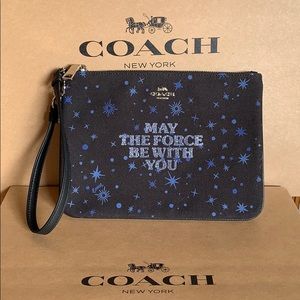 Star Wars X Coach May The Force Be  Wristlet